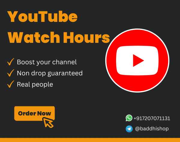 Buy YouTube Likes, Views, Subscribers, Watch Hours and Comments 1