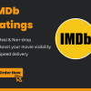 Buy IMDb Ratings from real and active users