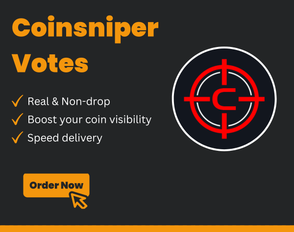 Buy Coinsniper Votes from real and active users