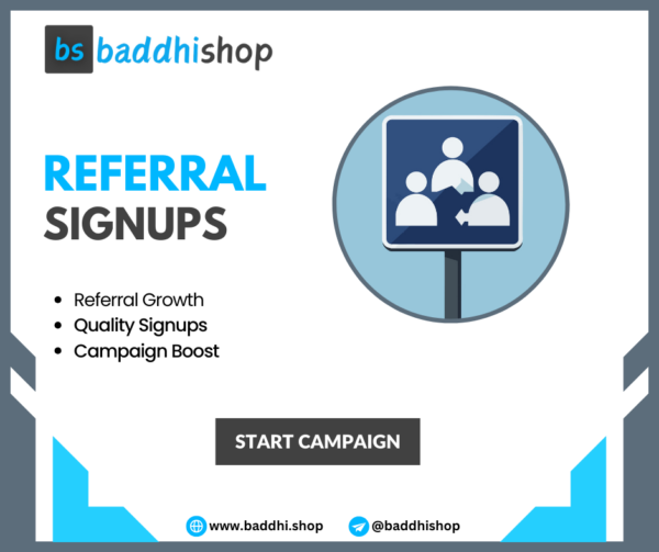 Buy Referral Signups